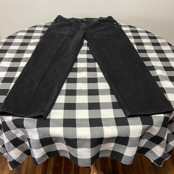 Levi Levi's 550 Black Tapered Leg Jeans Men's Size 38 x 32 Cotton - Picture 12 of 12